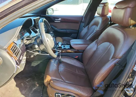 2015 Audi A8 L Quattro z USA, uszkodzony, nr VIN WAU3GAFD6FN039919